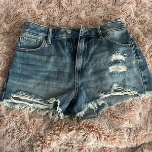pacsun high rise festival shorts